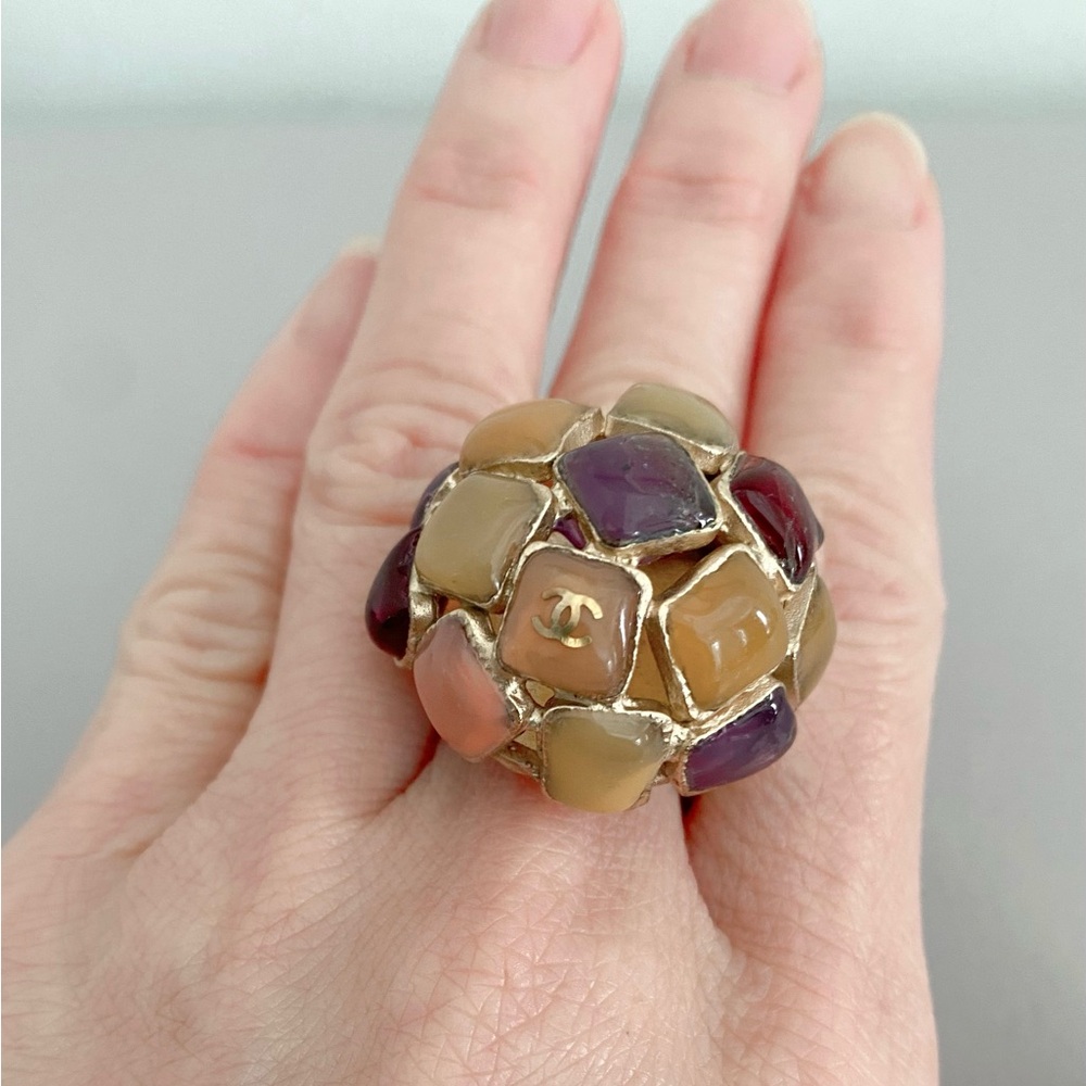 Chanel Super Size Vintage Ring